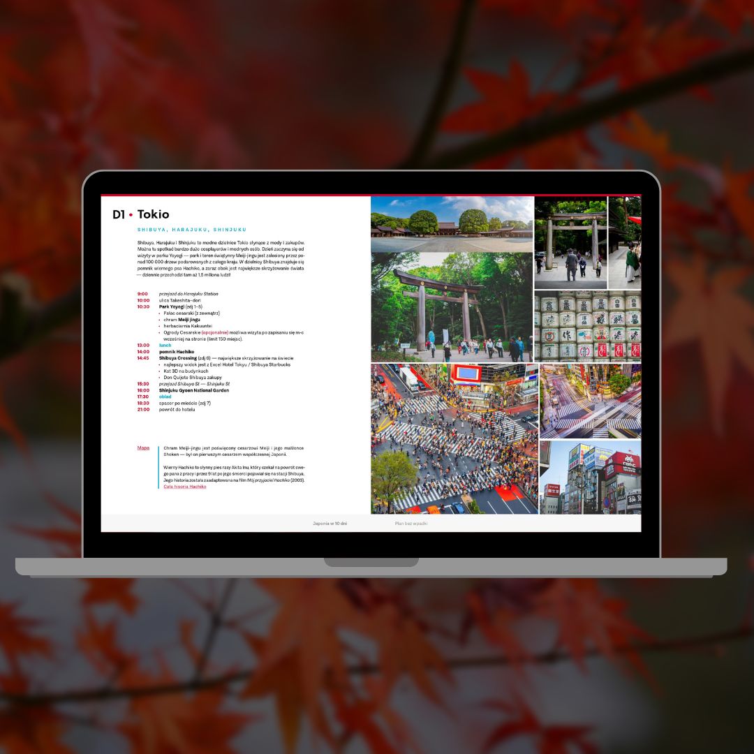 Japonia - plan podróży 10 dni, wycieczki na własną rękę e-book (7)