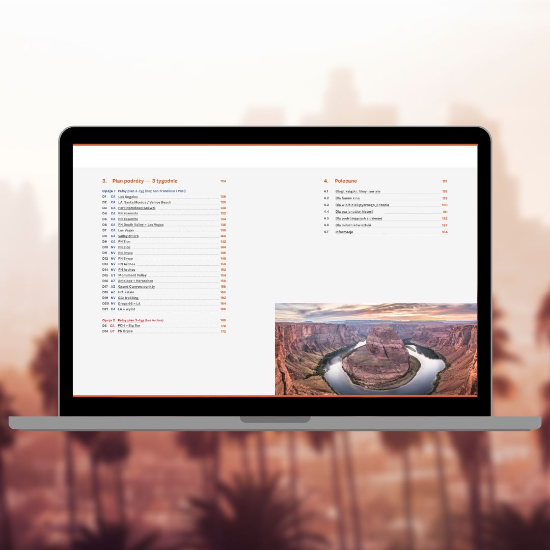 podróż wyjazd do usa - przewodnik na road trip po zachodnim wybrzeżu stanów zjednoczonych (1)